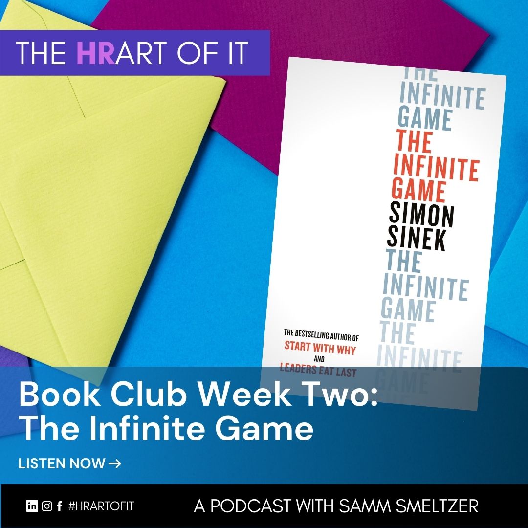 Book Club Week Two: The Infinite Game by Simon Sinek