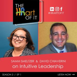 Intuitive Leadership on the HRart of It Podcast