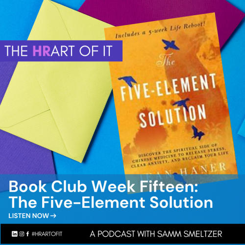 Book Club Week Fifteen: Five Element Solution by Jean Haner